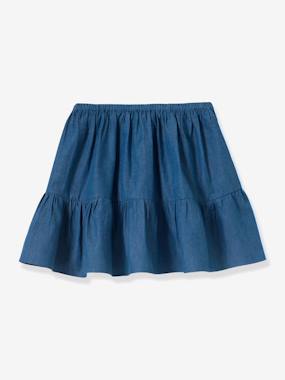 Jupe denim - vertbaudet enfant -Jupe denim