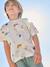 Short-sleeved T-shirt aqua green+white - vertbaudet enfant 