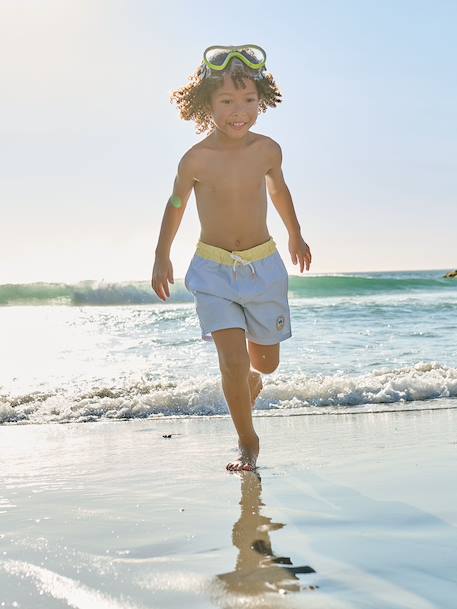 Maillot de bain garçon bleu+vert d'eau - vertbaudet enfant 