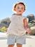 Girl's short-sleeved blouse ecru - vertbaudet enfant 