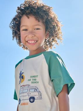 T-shirt manches courtes garçon - vertbaudet enfant Garçon-T-shirt, polo, sous-pull-T-shirt-T-shirt manches courtes garçon
