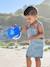 Denim short dungarees for baby boys double stone - vertbaudet enfant 