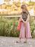 T-shirt manches courtes anthracite+rose - vertbaudet enfant 