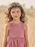 Girl's sleeveless dress khaki+old rose - vertbaudet enfant 
