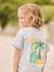 T-shirt with motif on front and back for boys anthracite+dusky pink+ocean blue+sky blue+white - vertbaudet enfant 