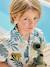 Short-sleeved shirt for boys printed white - vertbaudet enfant 