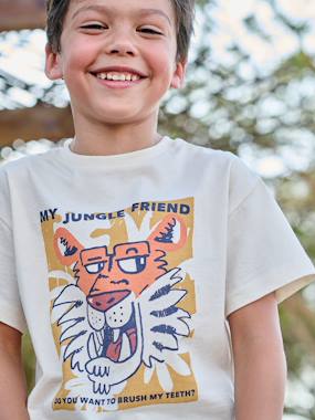 T-shirt garçon manches courtes animaux - vertbaudet enfant Garçon-T-shirt, polo, sous-pull-T-shirt-T-shirt garçon manches courtes animaux