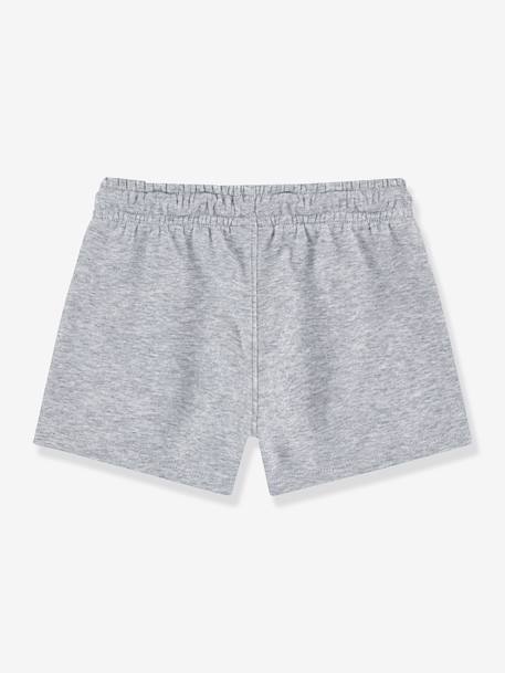 Elasticated waist shorts for girl grey - vertbaudet enfant 