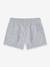 Elasticated waist shorts for girl grey - vertbaudet enfant 