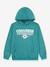 Hooded sweatshirt for boy green - vertbaudet enfant 