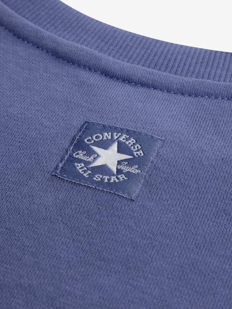 Relaxed boxy sweatshirt for girl navy blue - vertbaudet enfant 