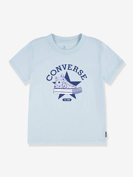 T-shirt graphique sneaker bleu clair - vertbaudet enfant 