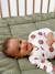 Lot de 5 bodies manches longues bébé ouverture naissance rose poudré - vertbaudet enfant 
