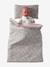 Blanket + Pillow for Dolls, in Cotton Gauze printed pink+White+yellow - vertbaudet enfant 