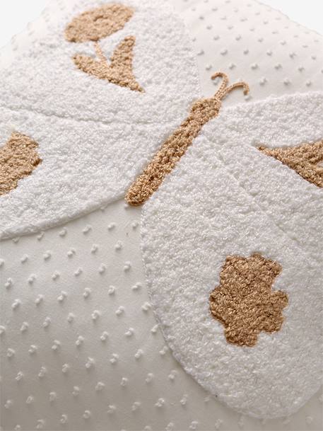 Bouclé butterfly cushion vanilla - vertbaudet enfant 