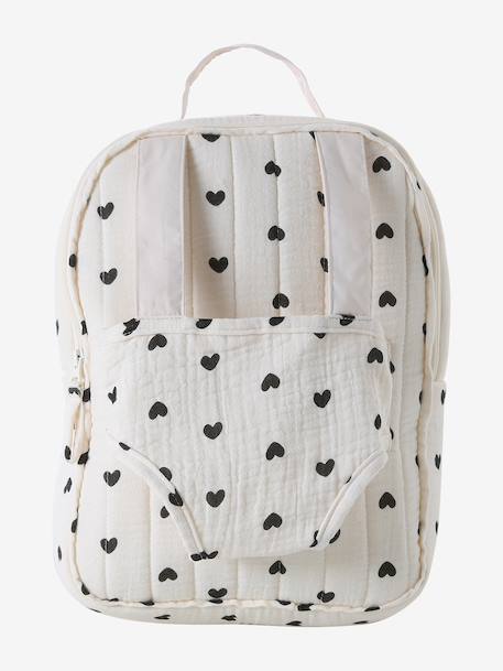 Baby-Carrying Backpack for Dolls, Cherry black+yellow - vertbaudet enfant 