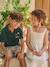 Crochet dress with straps for girls ecru - vertbaudet enfant 