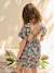 Floral Print Dress for Girls green - vertbaudet enfant 