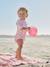 UV protective 3-piece swimsuit rosy - vertbaudet enfant 