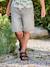Easy-to-Slip-On Denim Bermuda Shorts for Boys denim grey+double stone+printed blue+stone+striped blue - vertbaudet enfant 