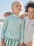Boys' long-sleeved UV protection Surf t-shirt turquoise - vertbaudet enfant 