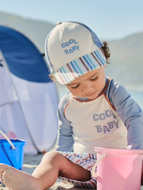 Boy's cap sage green - vertbaudet enfant 