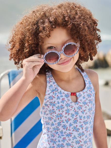 Swimsuit for Girls sky blue - vertbaudet enfant 