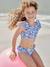 Girl's two-piece swimsuit aqua green - vertbaudet enfant 