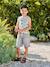 Easy-to-Slip-On Denim Bermuda Shorts for Boys denim grey+double stone+printed blue+stone+striped blue - vertbaudet enfant 