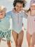 Girl's UV Protection swimsuit aqua green - vertbaudet enfant 
