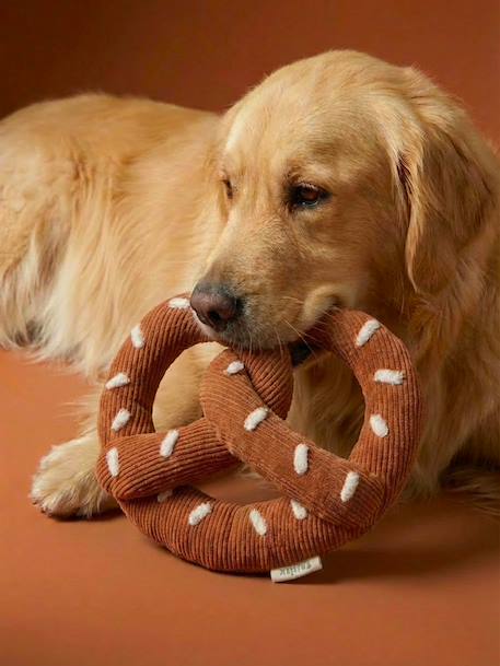 Fabric dog toy pretzel hazel - vertbaudet enfant 