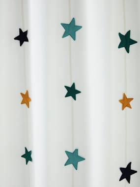 Iridescent Star Curtain - 105 x 240 cm  - vertbaudet enfant