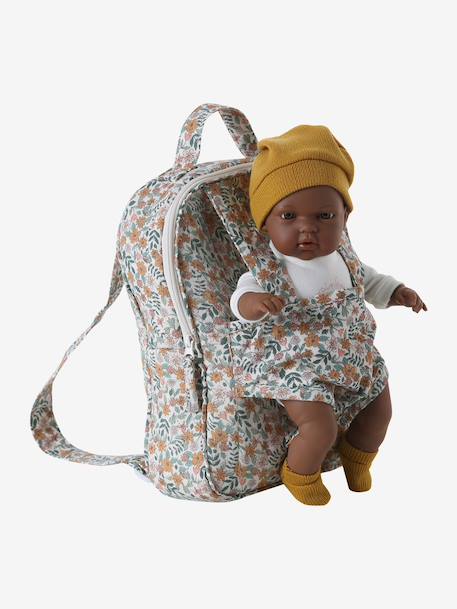 Baby-Carrying Backpack for Dolls, Cherry yellow - vertbaudet enfant 