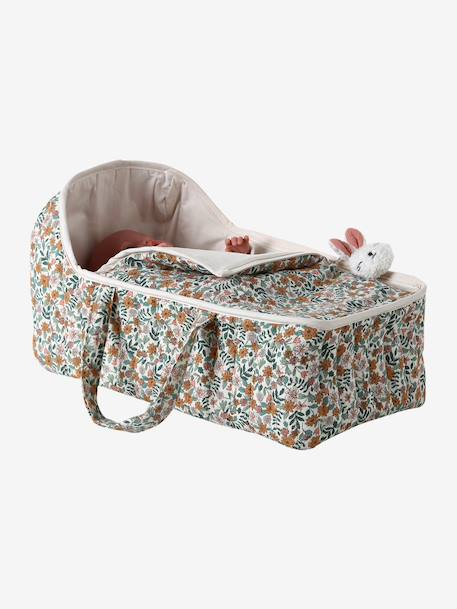 Couffin poupon jaune+noir+rose - vertbaudet enfant 