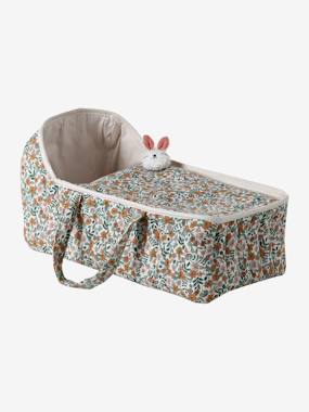 Carrycot for Dolls in Cotton Gauze - vertbaudet enfant -Carrycot for Dolls in Cotton Gauze