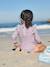 UV protective long-sleeved swimsuit ecru - vertbaudet enfant 