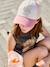 Embroidered Cotton Cap for Baby Girls old rose - vertbaudet enfant 