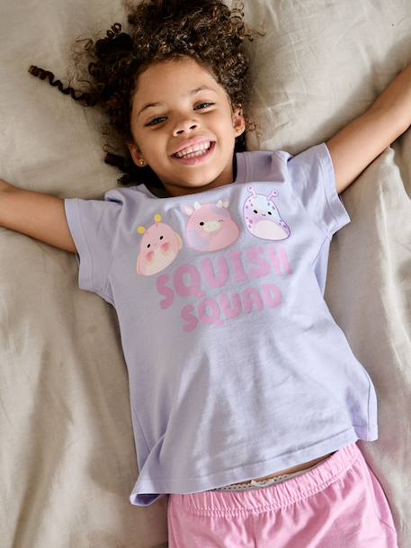 Girls' SQUISHMALLOWS pyjama shorts lavender - vertbaudet enfant 