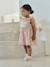 Baby girl's dress with bow and back opening multicoloured - vertbaudet enfant 