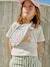 Corduroy Bumbag with Cat Design for Girls blush+double stone+multicoloured+pale blue+rose - vertbaudet enfant 