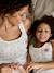 Pyjama court femme Capsule famille écru - vertbaudet enfant 
