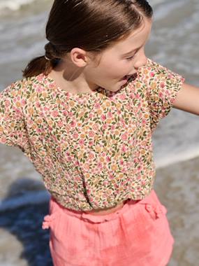 Girls-Tops-T-Shirts-Blouse with short sleeves