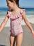 Girls' one-piece swimsuit pale pink - vertbaudet enfant 