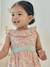 Baby girl's dress with bow and back opening multicoloured - vertbaudet enfant 