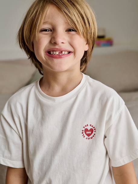 Boys' pyjama shorts ecru - vertbaudet enfant 