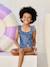 Girl's one-piece swimsuit blue - vertbaudet enfant 