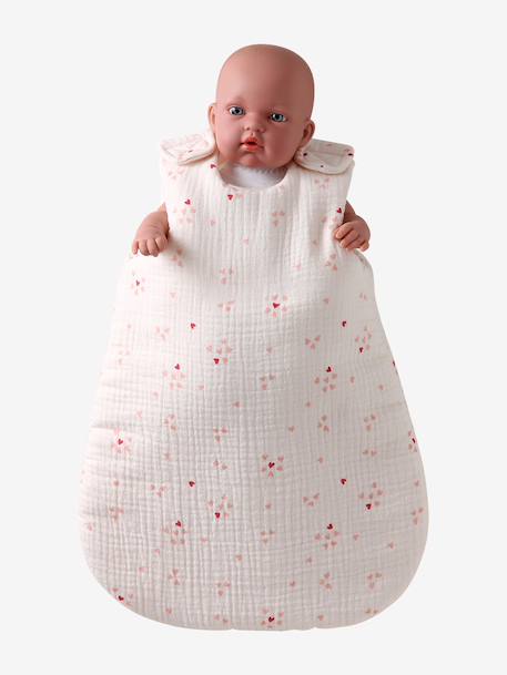 Gigoteuse poupon personnalisable blush+jaune+marron+noir+rose+rose imprimé - vertbaudet enfant 