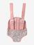 Baby Carrier For Dolls, in Cotton Gauze black+printed pink+rose+yellow - vertbaudet enfant 