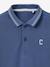 Embroidered polo shirt blue - vertbaudet enfant 