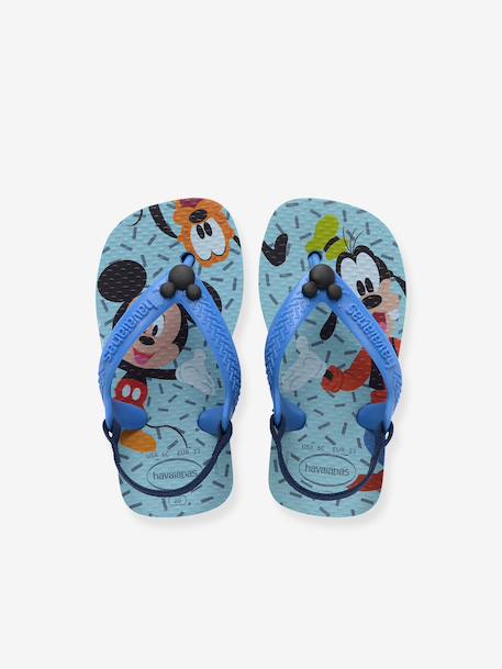 Tongs bébé Disney bleu+rose - vertbaudet enfant 
